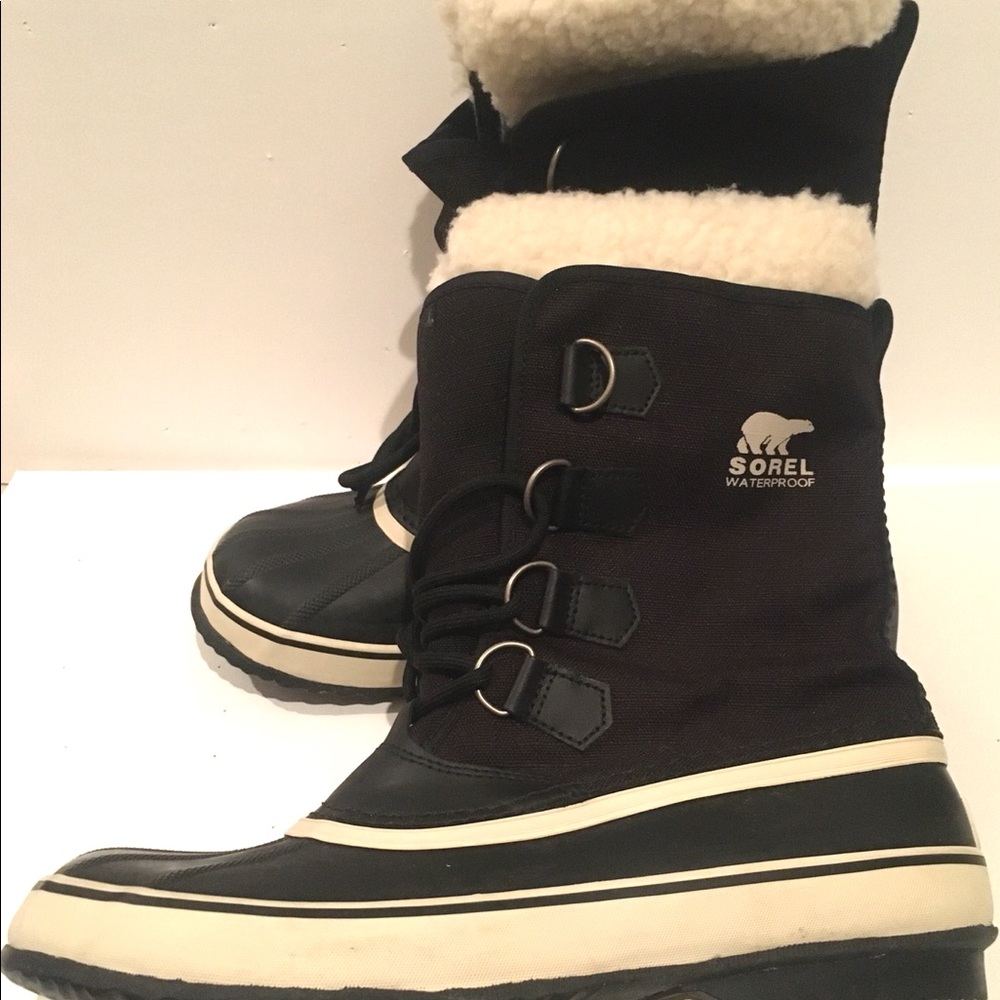Sorel Classic Navy Snow Boots - Picture 3 of 4